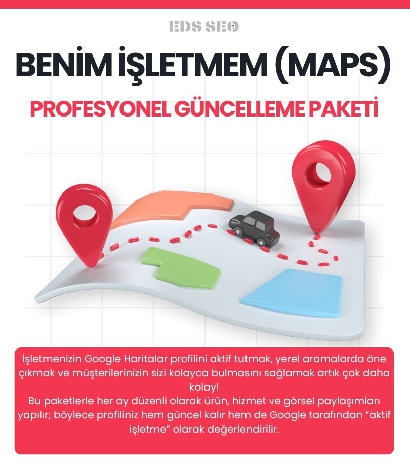 Aylık İşletme Profili Güncelleme - Profesyonel Paket